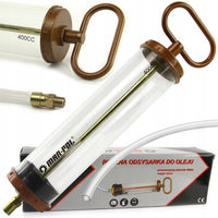 ПРОЗРАЧЕН ШПРИЦ ЗА МАСЛО 400 СС MAR-POL