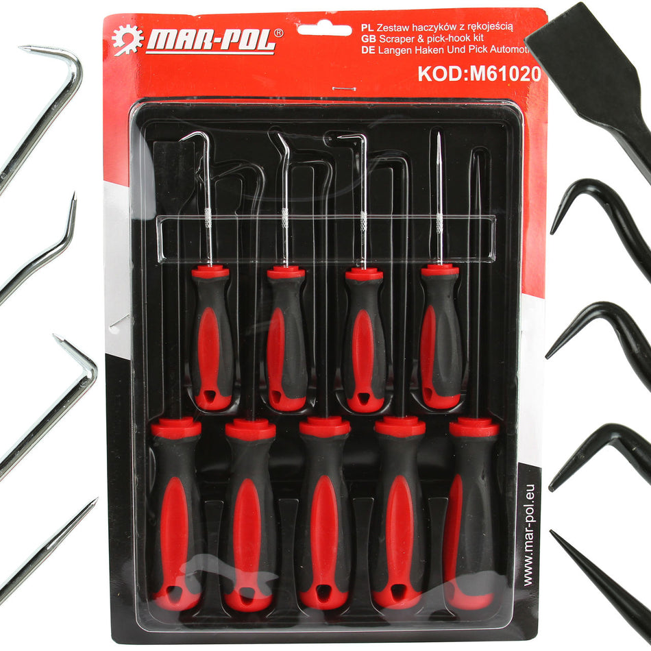 КОМПЛЕКТ КУКИ И ШИЛА 9 ЧАСТИ MAR-POL