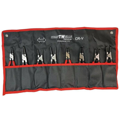 ПРОФЕСИОНАЛЕН КОМПЛЕКТ ЗЕГЕР КЛЕЩИ 8 ЧАСТИ KRAFTWELLE