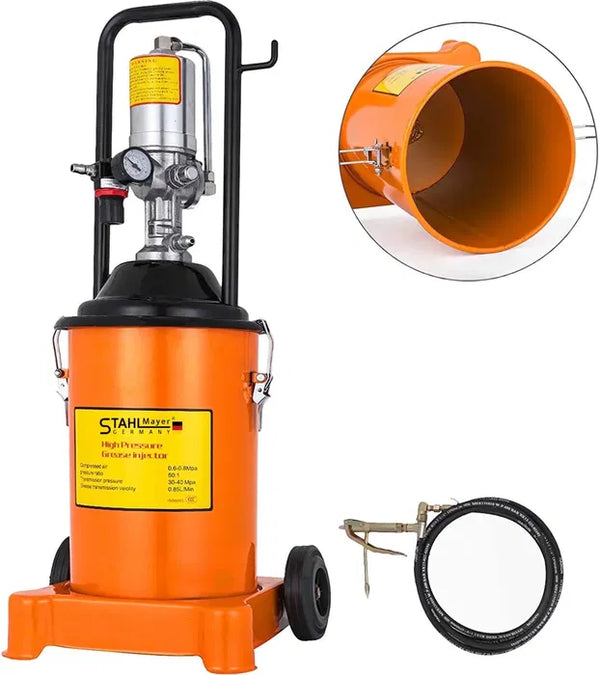 ПНЕВМАТИЧНА СИСТЕМА ЗА ГРЕСИРАНЕ – ТАКАЛАМИТ 12 ЛИТРА STAHLMAYER