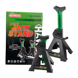 КРИК КРОКОДИЛ 2 ТОНА 135 – 320 ММ В КУФАР HAWEK ПЛЮС КОМПЛЕКТ СТОЙКИ ЗА АВТОМОБИЛ 3 ТОНА 285 ММ / 415ММ HAWEK