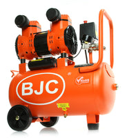 МОНОФАЗЕН БЕЗМАСЛЕН БУТАЛЕН КОМПРЕСОР ЗА ВЪЗДУХ 24 ЛИТРА BJC