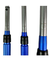 КОМПЛЕКТ ДИНАМОМЕТРИЧНИ КЛЮЧОВЕ 3 ЧАСТИ 1/4, 3/8 И 1/2 В МЕТАЛЕН КУФАР KRAFTWELLE