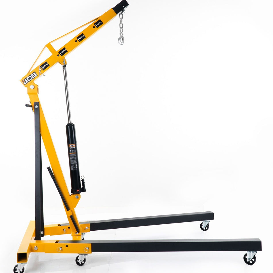 ХИДРАВЛИЧЕН, СГЪВАЕМ КРАН ЗА ДВИГАТЕЛИ ТИП ЖИРАФ 2 ТОНА JCB