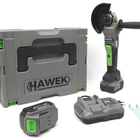 АКУМУЛАТОРЕН БЕЗЧЕТКОВ ЪГЛОШЛАЙФ 36V 5,0AH HAWEK