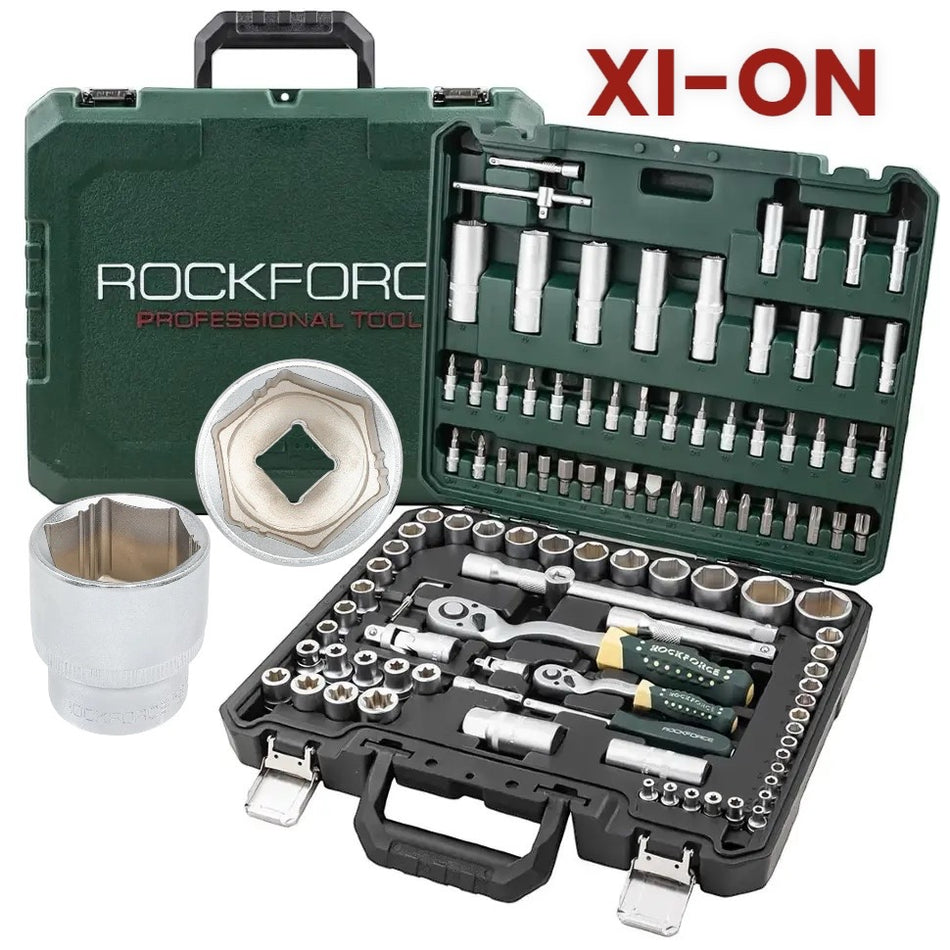 ГЕДОРЕ 108 ЧАСТИ 1/2“ И 1/4“ СЪС СПЕЦИАЛНИ ВЛОЖКИ ROCKFORCE XI-ON