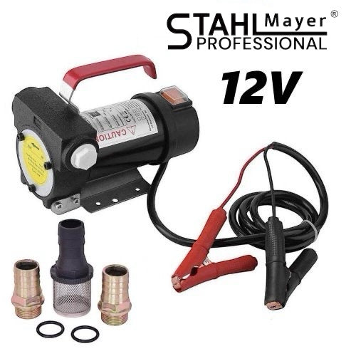 ЕЛЕКТРИЧЕСКА ПОМПА ЗА МОТОРНО МАСЛО И ГОРИВО 12V STAHLMAYER